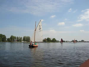 De Wilde Vaart op kop van de Klasse A tijdens de Mooie Nel Cup 2009